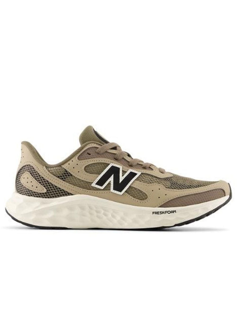 New Balance Fresh Foam Arishi TiraLux v4 Running Shoe - Men's, Taupe, sz 10.5 - Picture 1 of 8